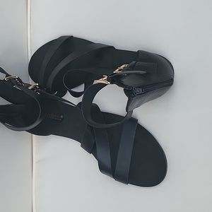 Black sandals